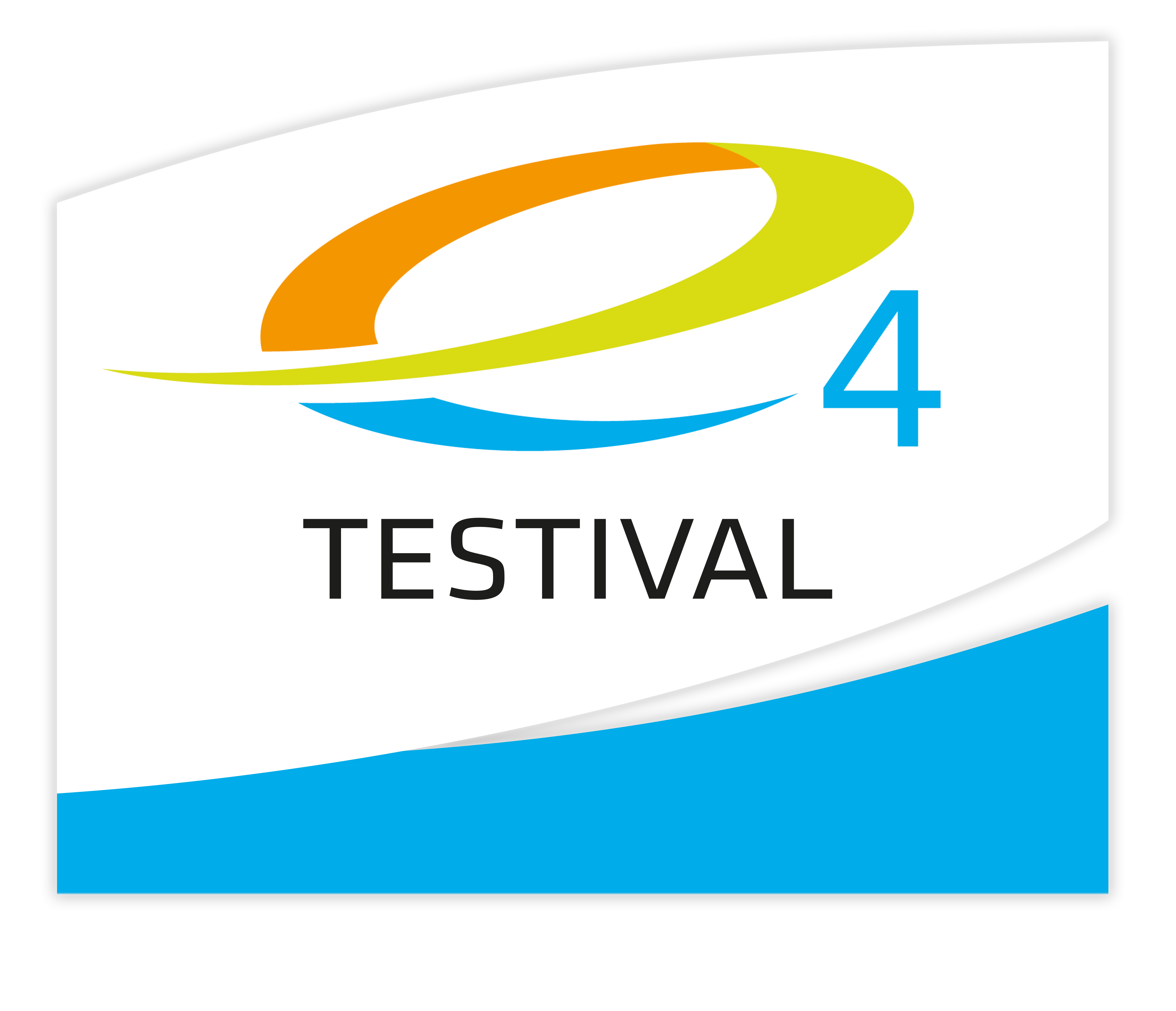 Logo des e4 Testivals und Partner der emodrom event+services